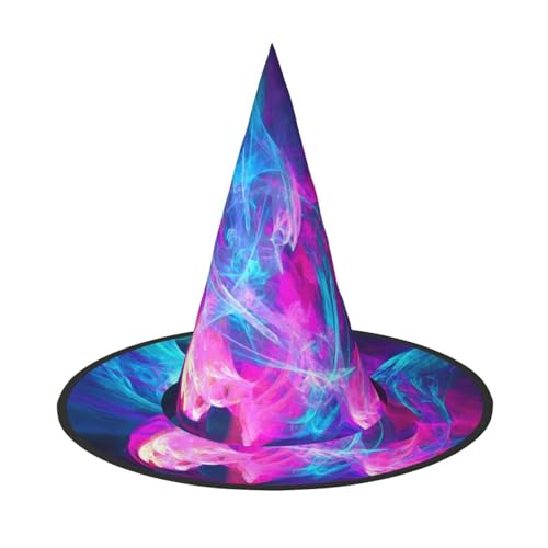 Jbyjbx Blauer und roter Feuerdruck, Karneval, Halloween, Hexenhut, Motto-Partys, Hut, Cosplay, Maskerade, Urlaubsdekoration Jbyjbx Blauer und roter Feuerdruck, Karneval, Halloween, Hexenhut, Motto-Partys, Hut, Cosplay, Maskerade, Urlaubsdekoration von JBYJBX