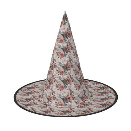 Jbyjbx Blume Paris Eiffelturm Druck Karneval Halloween Hexenhut Motto-Partys Hut Cosplay Maskerade Urlaub Dekor Jbyjbx Blume Paris Eiffelturm Druck Karneval Halloween Hexenhut Motto-Partys Hut Cosplay Maskerade Urlaub Dekor von JBYJBX
