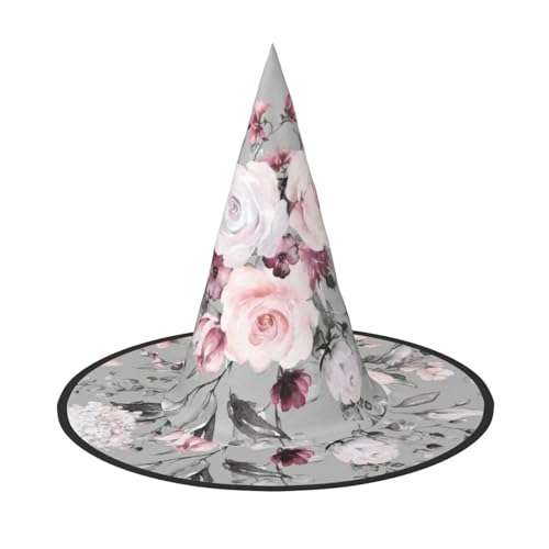 Jbyjbx Blumendruck, Karneval, Halloween, Hexenhut, Motto-Partys, Hut, Cosplay, Maskerade, Urlaubsdekoration Jbyjbx Blumendruck, Karneval, Halloween, Hexenhut, Motto-Partys, Hut, Cosplay, Maskerade, Urlaubsdekoration von JBYJBX