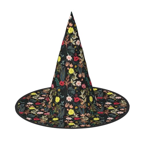Jbyjbx Bunter Boho-Blumendruck, Karneval, Halloween, Hexenhut, Motto-Partys, Hut, Cosplay, Maskerade, Urlaubsdekoration Jbyjbx Bunter Boho-Blumendruck, Karneval, Halloween, Hexenhut, Motto-Partys, Hut, Cosplay, Maskerade, Urlaubsdekoration von JBYJBX