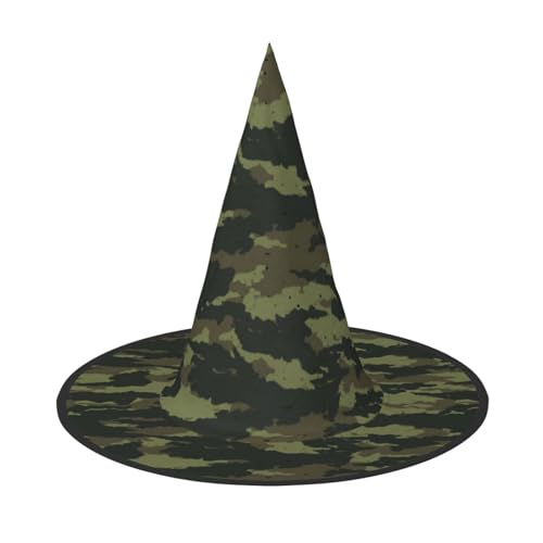 Jbyjbx Camouflage-Druck, Karneval, Halloween, Hexenhut, Motto-Partys, Hut, Cosplay, Maskerade, Urlaubsdekoration Jbyjbx Camouflage-Druck, Karneval, Halloween, Hexenhut, Motto-Partys, Hut, Cosplay, Maskerade, Urlaubsdekoration von JBYJBX
