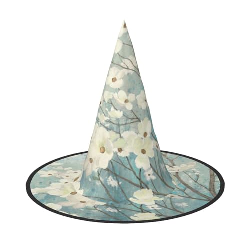 Jbyjbx Frühlingsblumen-Druck, Karneval, Halloween, Hexenhut, Motto-Partys, Hut, Cosplay, Maskerade, Urlaubsdekoration Jbyjbx Frühlingsblumen-Druck, Karneval, Halloween, Hexenhut, Motto-Partys, Hut, Cosplay, Maskerade, Urlaubsdekoration von JBYJBX