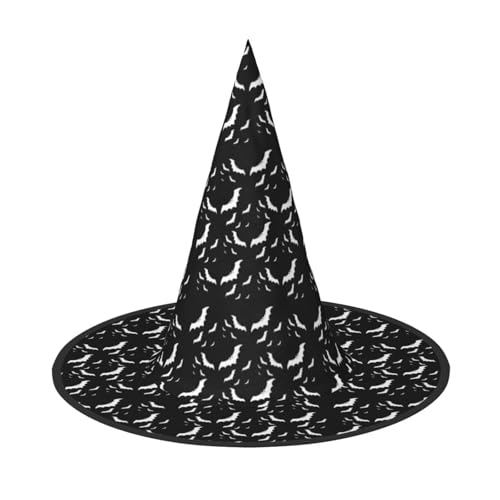 Jbyjbx Halloween Fliegende Fledermäuse Druck Karneval Halloween Hexenhut Motto-Partys Hut Cosplay Maskerade Urlaub Dekor Jbyjbx Halloween Fliegende Fledermäuse Druck Karneval Halloween Hexenhut Motto-Partys Hut Cosplay Maskerade Urlaub Dekor von JBYJBX