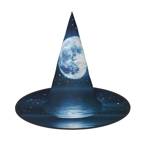 Jbyjbx Nachthimmel Druck Karneval Halloween Hexenhut Motto-Partys Hut Cosplay Maskerade Urlaub Dekor Jbyjbx Nachthimmel Druck Karneval Halloween Hexenhut Motto-Partys Hut Cosplay Maskerade Urlaub Dekor von JBYJBX