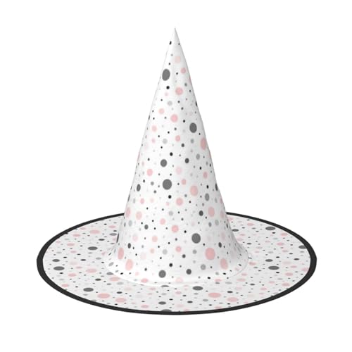 Jbyjbx Rot Grau Weiß Modern Polka Dot Muster Druck Karneval Halloween Hexenhut Motto-Partys Hut Cosplay Maskerade Urlaub Dekor Jbyjbx Rot Grau Weiß Modern Polka Dot Muster Druck Karneval Halloween Hexenhut Motto-Partys Hut Cosplay Maskerade Urlaub Dekor von JBYJBX