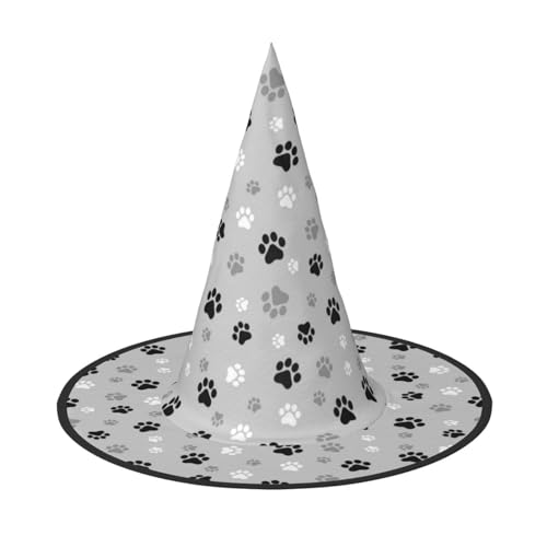 Jbyjbx Tierpfotenabdrücke, Karneval, Halloween, Hexenhut, Motto-Partys, Hut, Cosplay, Maskerade, Urlaubsdekoration Jbyjbx Tierpfotenabdrücke, Karneval, Halloween, Hexenhut, Motto-Partys, Hut, Cosplay, Maskerade, Urlaubsdekoration von JBYJBX
