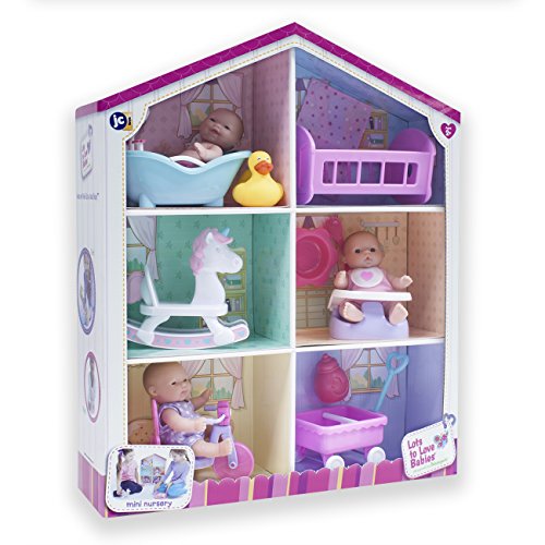 JC TOYS 16755 Lots to Love Babies Snowman, Set-Puppenhaus, 13 cms von jc toys