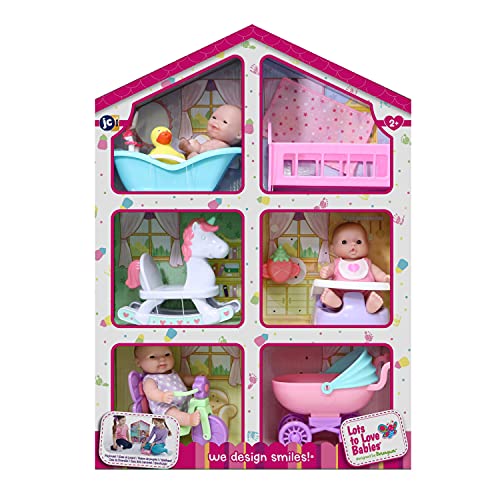 JC TOYS 16755 Lots to Love Babies Snowman, Set-Puppenhaus, 13 cms von jc toys