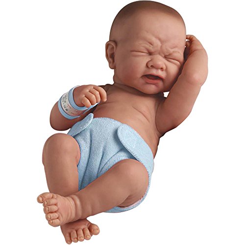 JC Toys La Newborn Boutique – Realistische 35,6 cm anatomisch korrekte Babypuppe für echte Jungen – Alle Vinyl First Tear entworfen von Berenguer von jc toys