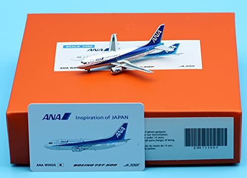 JC Wings 1:400 EW4735005 ANA All Nippon Airways Farewell Alloy Collectible Plane B737-500 Diecast Aircraft Jet Model Reg#JA306K JC Wings 1:400 EW4735005 ANA All Nippon Airways Farewell Alloy Collectible Plane B737-500 Diecast Aircraft Jet Model Reg#JA306K von JC Wings