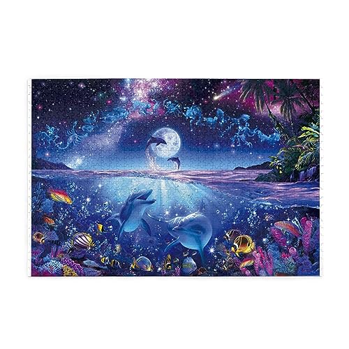 Colorful Sky Ocean Blue Marine Life Colorful Sky Ocean Blue Marine Life Picture Puzzle Puzzles For Adults 3d Puzzles 1000 Piece Jigsaw Puzzles Wooden Puzzles For Adults Kids Puzzles Puzzle Fun Puzzles von JCAKES