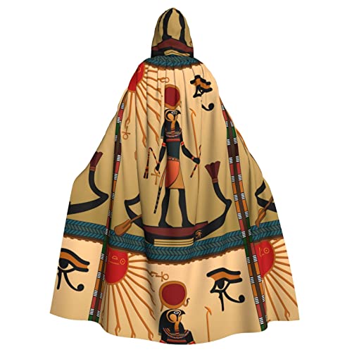 JCAKES Sun Old Egyptian Timeless Grace Hooded Cloak Halloween Costumes For Men Halloween Costumes Adult Womens Halloween Outfits von JCAKES