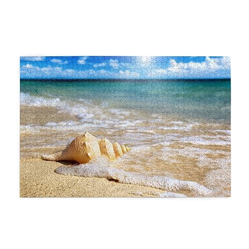 Ocean Seashell Ocean Seashell Picture Puzzle Puzzles For Adults 3D Puzzles 1000 Piece Jigsaw Puzzles Wooden Puzzles For Adults Kids Puzzles Puzzle Fun Puzzles von JCAKES