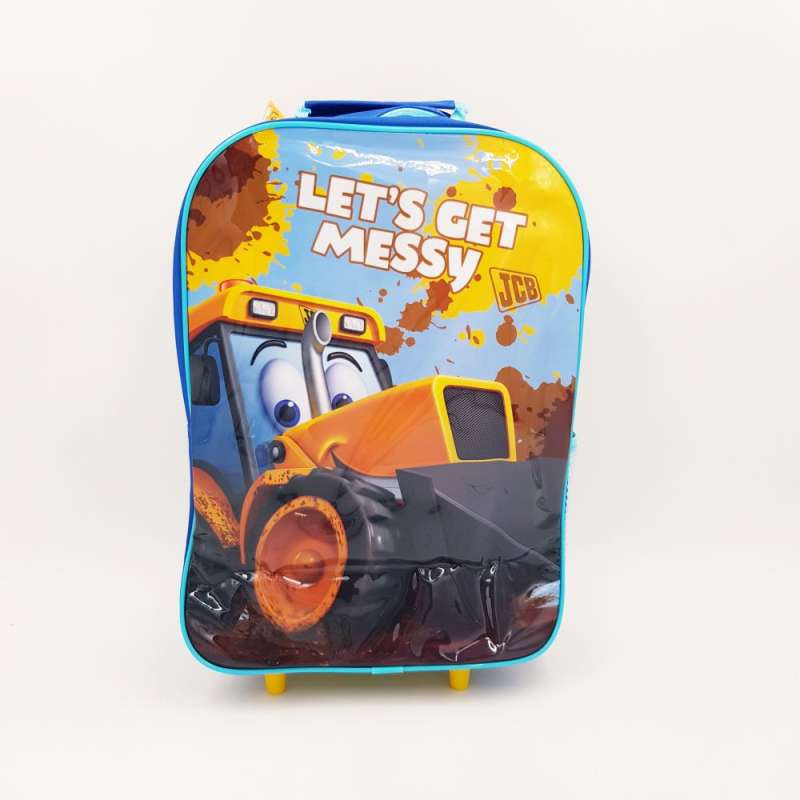 JCB KD Kinder-Trolley "Let's get messy" von JCB