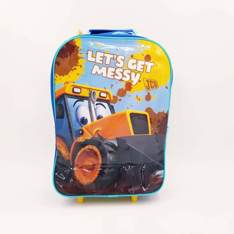 JCB KD Kinder-Trolley "Let's get messy" von JCB