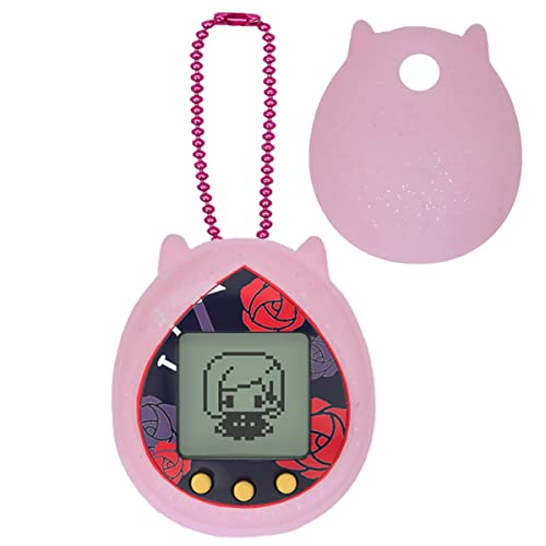 Silikon-Schutzhülle für Jujutsu Kaisen Tamagotchi Nano, Schutzhülle für Tamagotchi Hello Kitty und für interaktive Spielmaschine (nur Abdeckung), Transparent Pink von JCHPINE