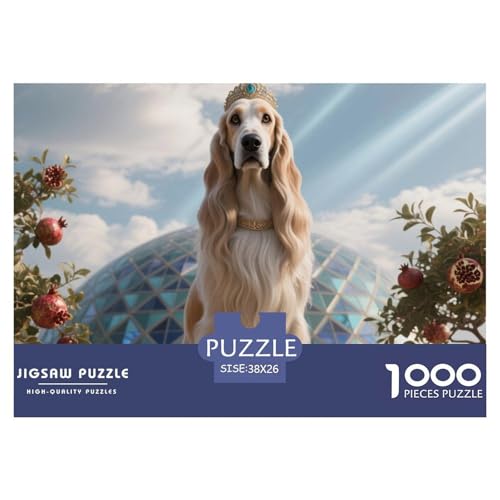 Afghanischer Hund 1000 Piece Puzzle A Challenging Puzzle Haustierhund Puzzle Games for The Whole Family Colourful Toy for Children from 8-12 Years for Older Children38x26cm/1000pcs Afghanischer Hund 1000 Piece Puzzle A Challenging Puzzle Haustierhund Puzzle Games for The Whole Family Colourful Toy for Children from 8-12 Years for Older Children38x26cm/1000pcs von JCOUSDAEO