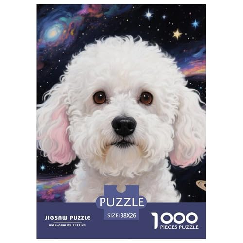Bichon Frise 1000 Piece Puzzle Puzzle for Men and Women Haustier Hund Puzzles for Adults Educational Game Challenge Toy Colourful Toy for Children from 8-12 Years for Older Children38x26cm/1000pcs Bichon Frise 1000 Piece Puzzle Puzzle for Men and Women Haustier Hund Puzzles for Adults Educational Game Challenge Toy Colourful Toy for Children from 8-12 Years for Older Children38x26cm/1000pcs von JCOUSDAEO