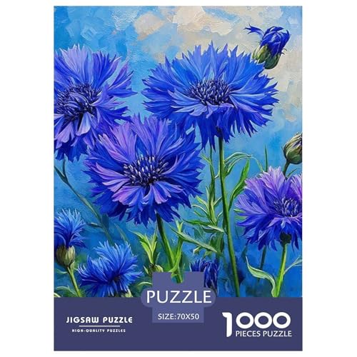 Blaue Blumen 1000-teilige Puzzles Klassische Puzzles Schwer Für Erwachsene Und Kinder Gorgeous Flowers Puzzles Für Erwachsene Lernspiel Herausforderungsspielzeug Erwachsenenpuzzle 70x50cm/ Blaue Blumen 1000-teilige Puzzles Klassische Puzzles Schwer Für Erwachsene Und Kinder Gorgeous Flowers Puzzles Für Erwachsene Lernspiel Herausforderungsspielzeug Erwachsenenpuzzle 70x50cm/ von JCOUSDAEO