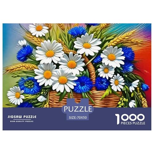 Blaue Blumen Puzzle 1000 Teile Klassische Puzzles Schwer Für Erwachsene Und Kinder Gorgeous Flowers Puzzles Für Erwachsene Lernspiel Herausforderungsspielzeug 1000-teilige Puzzles70x50cm/1000pcs Blaue Blumen Puzzle 1000 Teile Klassische Puzzles Schwer Für Erwachsene Und Kinder Gorgeous Flowers Puzzles Für Erwachsene Lernspiel Herausforderungsspielzeug 1000-teilige Puzzles70x50cm/1000pcs von JCOUSDAEO