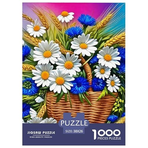 Blaue Blumen Puzzle 1000 Teile Klassische Puzzles Schwer Für Erwachsene Und Kinder Gorgeous Flowers Puzzles Für Erwachsene Lernspiel Herausforderungsspielzeug Erwachsenenpuzzle 38x26cm/100 Blaue Blumen Puzzle 1000 Teile Klassische Puzzles Schwer Für Erwachsene Und Kinder Gorgeous Flowers Puzzles Für Erwachsene Lernspiel Herausforderungsspielzeug Erwachsenenpuzzle 38x26cm/100 von JCOUSDAEO