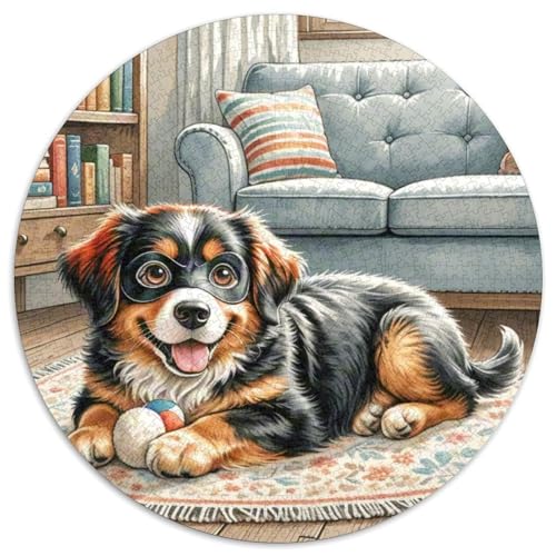 Brüssel Griffon ​ 1000 Jigsaw Puzzles Presents Süße Haustiere Round Puzzle Educational Stress Relieving Toy Adult Sophisticated Puzzle for Adults & Children1000pcs (67.5x67.5cm) von JCOUSDAEO