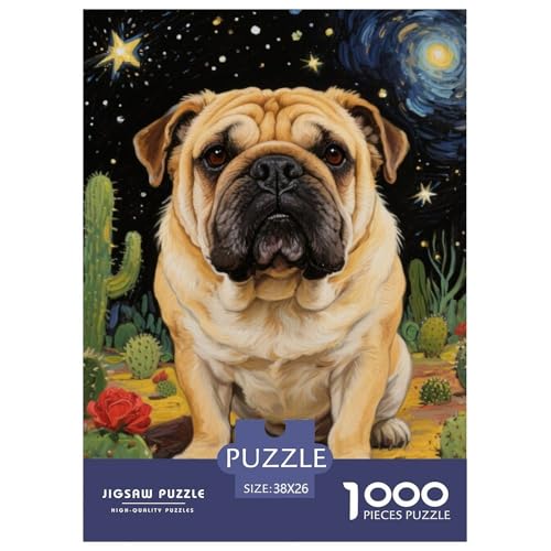 Bulldogs Puzzle 1000 Pieces Puzzle for Men and Women niedlich Hund Puzzles for Adults and Children Gifts for Women, Gifts for Men for Children from 14 Years38x26cm/1000pcs Bulldogs Puzzle 1000 Pieces Puzzle for Men and Women niedlich Hund Puzzles for Adults and Children Gifts for Women, Gifts for Men for Children from 14 Years38x26cm/1000pcs von JCOUSDAEO
