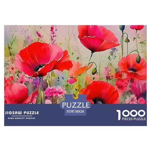 Bunte Blumen 1000 Teile Puzzle EIN Herausforderndes Rätsel, Enchanting Flowers Geschicklichkeitsspiel Für Die Ganze Familie, Erwachsenenpuzzle 38x26cm/1000pcs Bunte Blumen 1000 Teile Puzzle EIN Herausforderndes Rätsel, Enchanting Flowers Geschicklichkeitsspiel Für Die Ganze Familie, Erwachsenenpuzzle 38x26cm/1000pcs von JCOUSDAEO