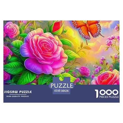Bunte Blumen 1000 Teile Puzzle EIN Herausforderndes Rätsel, Enchanting Flowers Geschicklichkeitsspiel Für Die Ganze Familie, Erwachsenenpuzzle 38x26cm/1000pcs Bunte Blumen 1000 Teile Puzzle EIN Herausforderndes Rätsel, Enchanting Flowers Geschicklichkeitsspiel Für Die Ganze Familie, Erwachsenenpuzzle 38x26cm/1000pcs von JCOUSDAEO