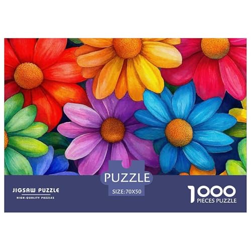 Bunte Blumen 1000 Teile Puzzle Farbenfrohes Puzzle Für Erwachsene Und Kinder Enchanting Flowers Geschicklichkeitsspiel Für Die Ganze Familie, Erwachsenenpuzzle 70x50cm/ Bunte Blumen 1000 Teile Puzzle Farbenfrohes Puzzle Für Erwachsene Und Kinder Enchanting Flowers Geschicklichkeitsspiel Für Die Ganze Familie, Erwachsenenpuzzle 70x50cm/ von JCOUSDAEO