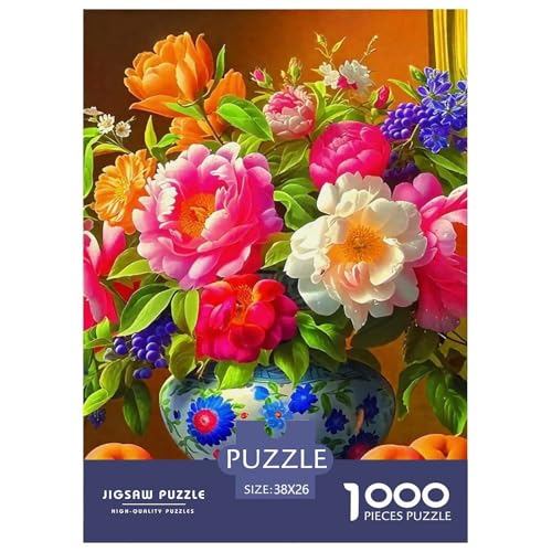 Bunte Blumen 1000 Teile Puzzle Klassische Puzzles Schwer Für Erwachsene Und Kinder Bezaubernde Blumen Puzzles Für Erwachsene Lernspiel 1000-teilige Puzzles38x26cm/1000pcs Bunte Blumen 1000 Teile Puzzle Klassische Puzzles Schwer Für Erwachsene Und Kinder Bezaubernde Blumen Puzzles Für Erwachsene Lernspiel 1000-teilige Puzzles38x26cm/1000pcs von JCOUSDAEO