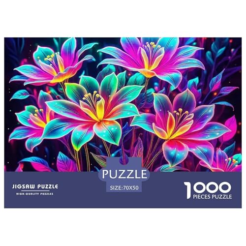 Bunte Blumen 1000 Teile Puzzle Klassische Puzzles Schwer Für Erwachsene Und Kinder Enchanting Flowers Geschicklichkeitsspiel Für Die Ganze Familie, 1000-teilige Puzzles70x50cm/1000 Bunte Blumen 1000 Teile Puzzle Klassische Puzzles Schwer Für Erwachsene Und Kinder Enchanting Flowers Geschicklichkeitsspiel Für Die Ganze Familie, 1000-teilige Puzzles70x50cm/1000 von JCOUSDAEO