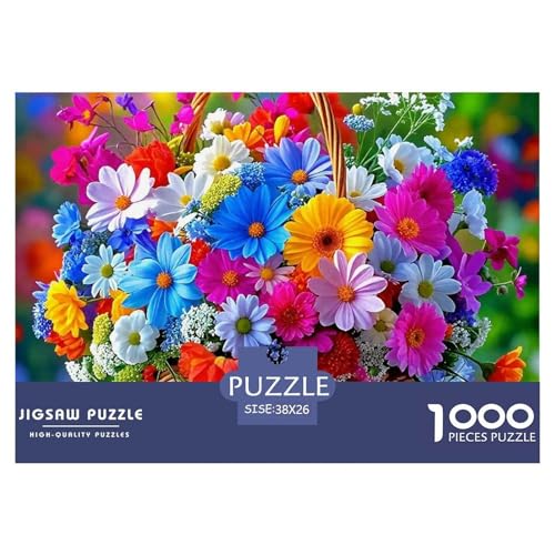 Bunte Blumen 1000-teilige Puzzles Farbenfrohes Puzzle Für Erwachsene Und Kinder Enchanting Flowers Geschicklichkeitsspiel Für Die Ganze Familie, Erwachsenenpuzzle 38x26 Bunte Blumen 1000-teilige Puzzles Farbenfrohes Puzzle Für Erwachsene Und Kinder Enchanting Flowers Geschicklichkeitsspiel Für Die Ganze Familie, Erwachsenenpuzzle 38x26 von JCOUSDAEO