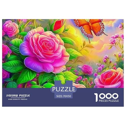 Bunte Blumen Puzzle 1000 Teile EIN Herausforderndes Rätsel, Enchanting Flowers Geschicklichkeitsspiel Für Die Ganze Familie, 1000-teilige Puzzles Kinder70x50cm/1000pcs Bunte Blumen Puzzle 1000 Teile EIN Herausforderndes Rätsel, Enchanting Flowers Geschicklichkeitsspiel Für Die Ganze Familie, 1000-teilige Puzzles Kinder70x50cm/1000pcs von JCOUSDAEO