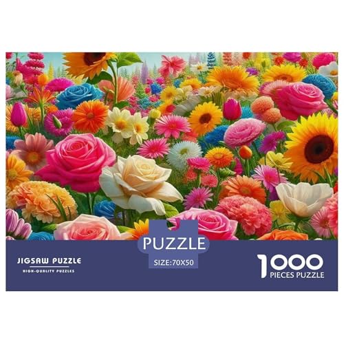 Bunte Blumen Puzzle 1000 Teile EIN Herausforderndes Rätsel, Enchanting Flowers Puzzles Für Erwachsene Lernspiel Herausforderungsspielzeug 1000-teilige Puzzles Kinder70x50cm/1000pcs Bunte Blumen Puzzle 1000 Teile EIN Herausforderndes Rätsel, Enchanting Flowers Puzzles Für Erwachsene Lernspiel Herausforderungsspielzeug 1000-teilige Puzzles Kinder70x50cm/1000pcs von JCOUSDAEO