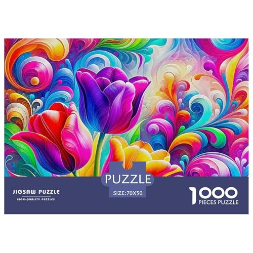 Bunte Blumen Puzzle 1000 Teile Farbenfrohes Puzzle Für Erwachsene Und Kinder Enchanting Flowers Puzzles Für Erwachsene Lernspiel Herausforderungsspielzeug Erwachsenenpuzzle 70x50cm/100 Bunte Blumen Puzzle 1000 Teile Farbenfrohes Puzzle Für Erwachsene Und Kinder Enchanting Flowers Puzzles Für Erwachsene Lernspiel Herausforderungsspielzeug Erwachsenenpuzzle 70x50cm/100 von JCOUSDAEO