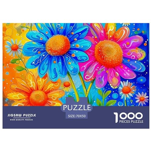 Bunte Blumen Puzzle 1000 Teile Klassische Puzzles Schwer Für Erwachsene Und Kinder Enchanting Flowers Geschicklichkeitsspiel Für Die Ganze Familie, Erwachsenenpuzzle 70 Bunte Blumen Puzzle 1000 Teile Klassische Puzzles Schwer Für Erwachsene Und Kinder Enchanting Flowers Geschicklichkeitsspiel Für Die Ganze Familie, Erwachsenenpuzzle 70 von JCOUSDAEO