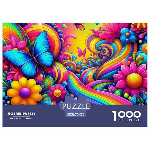 Bunte Blumen Puzzle 1000 Teile Klassische Puzzles Schwer Für Erwachsene Und Kinder Enchanting Flowers Geschicklichkeitsspiel Für Die Ganze Familie, Erwachsenenpuzzle 70 Bunte Blumen Puzzle 1000 Teile Klassische Puzzles Schwer Für Erwachsene Und Kinder Enchanting Flowers Geschicklichkeitsspiel Für Die Ganze Familie, Erwachsenenpuzzle 70 von JCOUSDAEO