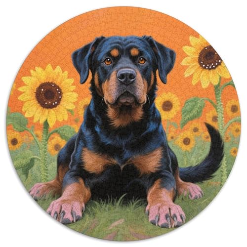Cane Corso ​ 1000 Jigsaw Puzzles Presents niedlich Hund Round Jigsaw Educational Stress Relieving Toy Adult Sophisticated for Teenagers and Adults1000pcs (67.5x67.5cm) von JCOUSDAEO
