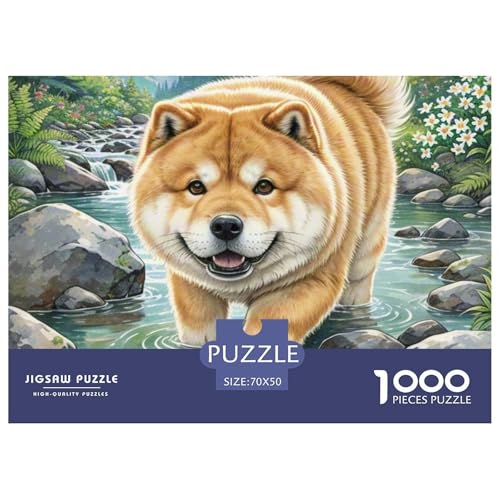 Chow Chow Puzzle 1000 Pieces Puzzle for Men and Women Haustierhund Puzzle Games for The Whole for Women, Gifts for Men for Children from 14 Years70x50cm/1000pcs Chow Chow Puzzle 1000 Pieces Puzzle for Men and Women Haustierhund Puzzle Games for The Whole for Women, Gifts for Men for Children from 14 Years70x50cm/1000pcs von JCOUSDAEO