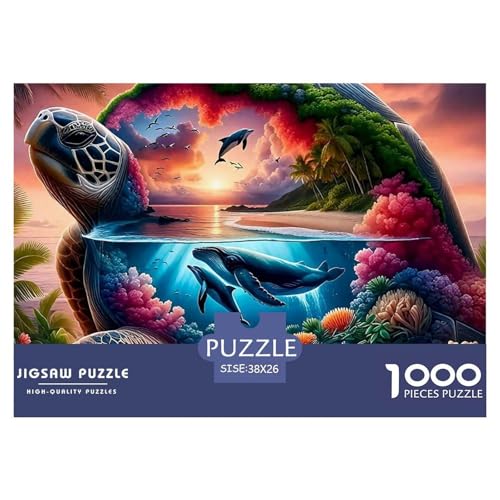 Delphin 1000-teilige Puzzles EIN Herausforderndes Rätsel, Intelligente Tiere Puzzles Für Erwachsene Lernspiel Herausforderungsspielzeug Kinder38x26cm/1000pcs Delphin 1000-teilige Puzzles EIN Herausforderndes Rätsel, Intelligente Tiere Puzzles Für Erwachsene Lernspiel Herausforderungsspielzeug Kinder38x26cm/1000pcs von JCOUSDAEO