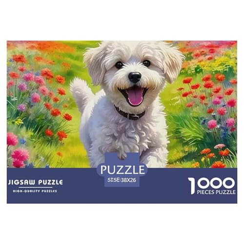 EIN fröhlicher Welpe 1000 Piece Puzzle A Challenging Puzzle Haustierhund Puzzles for Adults and Children Gifts for Women, Gifts for Men for Children from 14 Years38x26cm/1000pcs EIN fröhlicher Welpe 1000 Piece Puzzle A Challenging Puzzle Haustierhund Puzzles for Adults and Children Gifts for Women, Gifts for Men for Children from 14 Years38x26cm/1000pcs von JCOUSDAEO