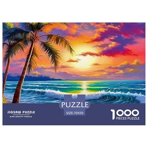 EIN gemütlicher Sommertag 1000 Teile Puzzle EIN Herausforderndes Rätsel, A Dreamy Beach Geschicklichkeitsspiel Für Die Ganze Familie, Erwachsenenpuzzle 70x50cm/1000pcs EIN gemütlicher Sommertag 1000 Teile Puzzle EIN Herausforderndes Rätsel, A Dreamy Beach Geschicklichkeitsspiel Für Die Ganze Familie, Erwachsenenpuzzle 70x50cm/1000pcs von JCOUSDAEO