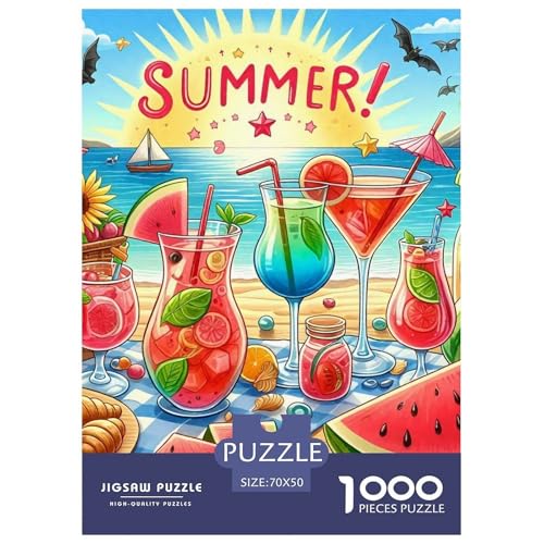 EIN gemütlicher Sommertag 1000 Teile Puzzle Farbenfrohes Puzzle Für Erwachsene Und Kinder A Dreamy Beach Puzzles Für Erwachsene Lernspiel Herausforderungsspielzeug Erwachsenenpuzzle 70x50cm/1 EIN gemütlicher Sommertag 1000 Teile Puzzle Farbenfrohes Puzzle Für Erwachsene Und Kinder A Dreamy Beach Puzzles Für Erwachsene Lernspiel Herausforderungsspielzeug Erwachsenenpuzzle 70x50cm/1 von JCOUSDAEO