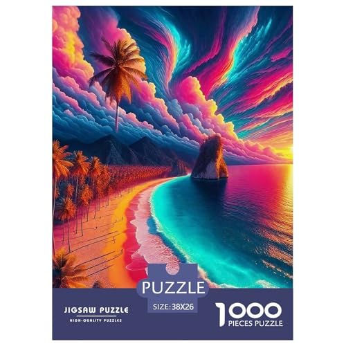 EIN gemütlicher Sommertag 1000 Teile Puzzle Klassische Puzzles Schwer Für Erwachsene Und Kinder A Dreamy Beach Geschicklichkeitsspiel Für Die Ganze Familie, Erwachsenenpuzzle EIN gemütlicher Sommertag 1000 Teile Puzzle Klassische Puzzles Schwer Für Erwachsene Und Kinder A Dreamy Beach Geschicklichkeitsspiel Für Die Ganze Familie, Erwachsenenpuzzle von JCOUSDAEO
