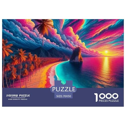 EIN gemütlicher Sommertag 1000 Teile Puzzle Klassische Puzzles Schwer Für Erwachsene Und Kinder A Dreamy Beach Geschicklichkeitsspiel Für Die Ganze Familie, Erwachsenenpuzzle EIN gemütlicher Sommertag 1000 Teile Puzzle Klassische Puzzles Schwer Für Erwachsene Und Kinder A Dreamy Beach Geschicklichkeitsspiel Für Die Ganze Familie, Erwachsenenpuzzle von JCOUSDAEO