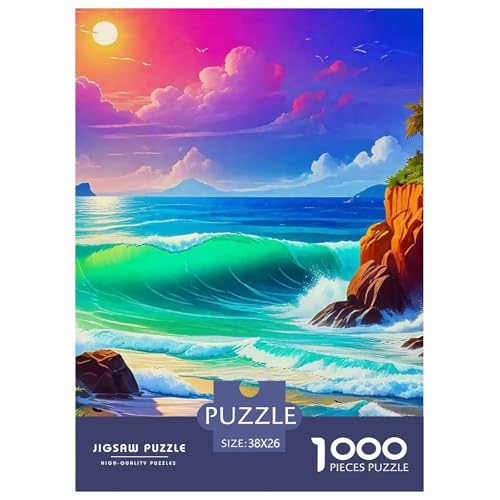 EIN gemütlicher Sommertag 1000-teilige Puzzles Farbenfrohes Puzzle Für Erwachsene Und Kinder A Dreamy Beach Puzzles Für Erwachsene Lernspiel Herausforderungsspielzeug38x26cm/1000pcs EIN gemütlicher Sommertag 1000-teilige Puzzles Farbenfrohes Puzzle Für Erwachsene Und Kinder A Dreamy Beach Puzzles Für Erwachsene Lernspiel Herausforderungsspielzeug38x26cm/1000pcs von JCOUSDAEO