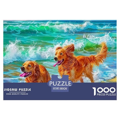 EIN rennendes Welpen 1000 Piece Puzzle A Challenging Puzzle Haustierhund Puzzles for Adults Educational Game Challenge Toy Gifts for Women, Gifts for Men for Children from 14 Years38x26cm/1000pcs EIN rennendes Welpen 1000 Piece Puzzle A Challenging Puzzle Haustierhund Puzzles for Adults Educational Game Challenge Toy Gifts for Women, Gifts for Men for Children from 14 Years38x26cm/1000pcs von JCOUSDAEO
