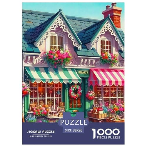 Eine Bezaubernde Landschaft Puzzle 1000 Teile EIN Herausforderndes Rätsel, A Beautiful House Geschicklichkeitsspiel Für Die Ganze Familie, Erwachsenenpuzzle 38x26cm/1000pcs Eine Bezaubernde Landschaft Puzzle 1000 Teile EIN Herausforderndes Rätsel, A Beautiful House Geschicklichkeitsspiel Für Die Ganze Familie, Erwachsenenpuzzle 38x26cm/1000pcs von JCOUSDAEO