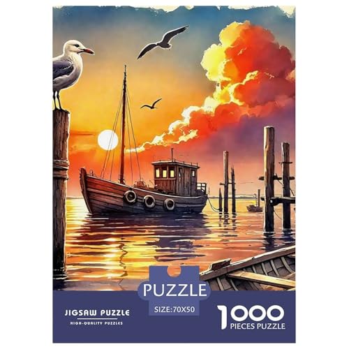 Eine Bezaubernde Landschaft Puzzle 1000 Teile EIN Herausforderndes Rätsel, A Beautiful House Puzzles Für Erwachsene Lernspiel Herausforderungsspielzeug Erwachsenenpuzzle 70x50cm/1000pcs von JCOUSDAEO